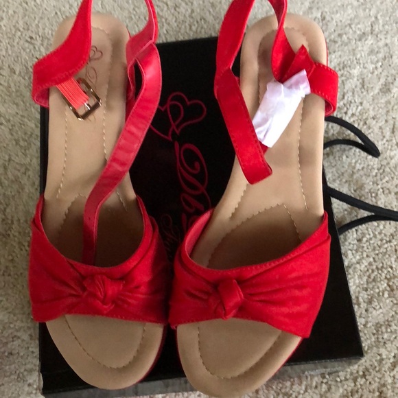 Suede platform shoes - Picture 1 of 2